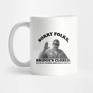 Connellsville McCray Robb Bridge Is Closed Mug